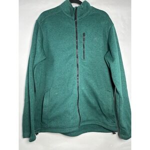 TIMBERLAND Green‎ Speckled Slope Full Zip Jacket Men's Size XL Outdoor Fall EUC
